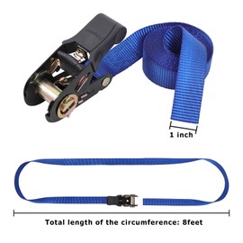 Ayaport Endless Ratchet Strap Ratcheting Tie Down Motorcycle Car Roof Rack Trailer Cargo Straps