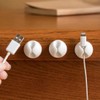 Buer Homie Cable Clips, 6 Pack Cord Organizers, Adhesive Wire