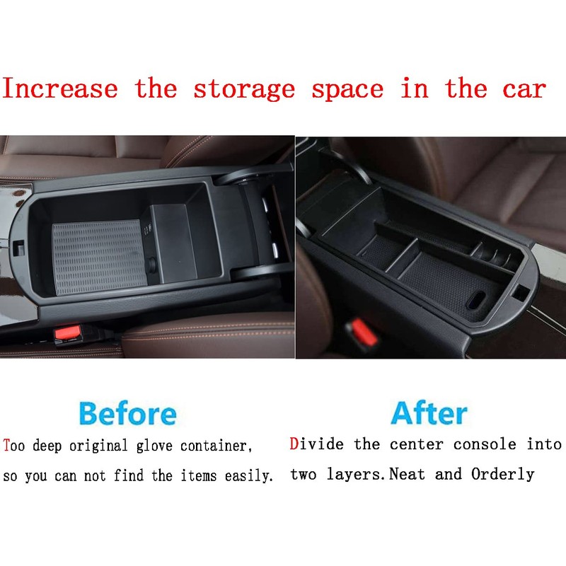 itdegno Storage Box Organiser Centre Console for X3 X4 F25