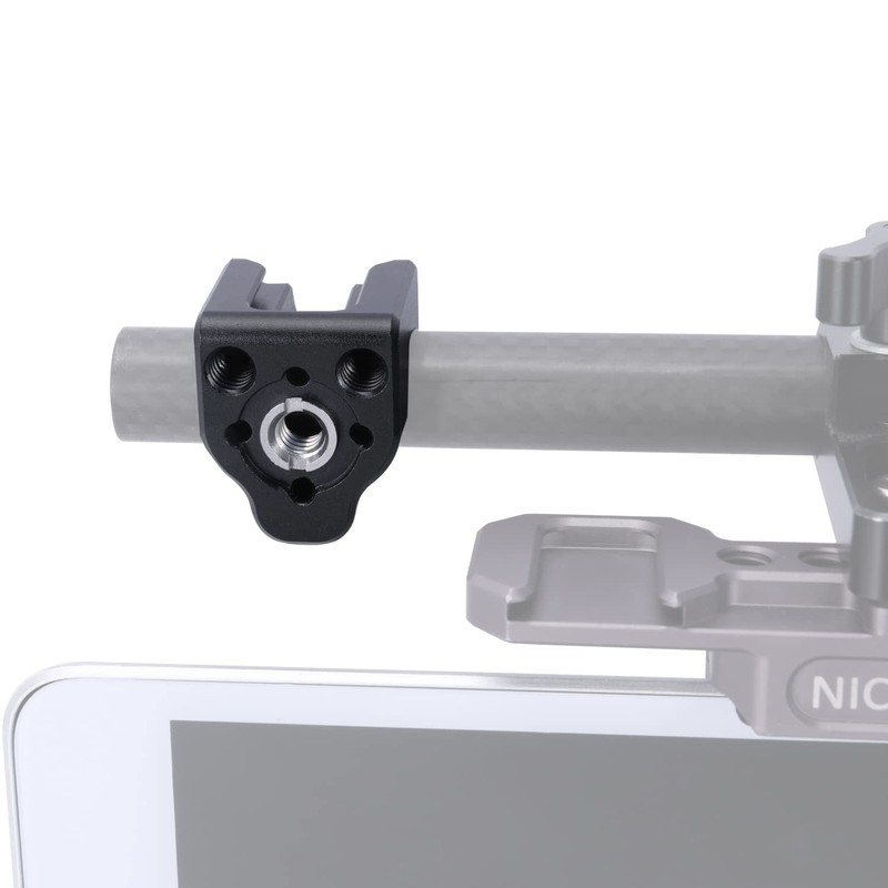 NICEYRIG 15mm Rod Clamp Single Rod Clamp with 1/4" &