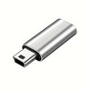 LIWEARE USB C to Mini USB Adapter, Type C Female