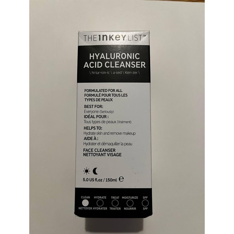 The Inkey List, Hyaluronic Acid Cleanser, Gentle Foaming Formula, 48