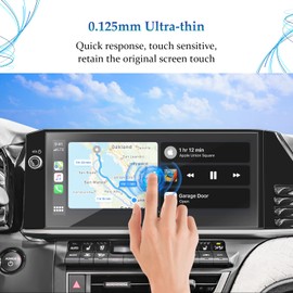 SKTU 2Pcs for 2025 2026 Toyota Camry Screen Protector 12.3 Inch for 2025 2026 Toyota Camry XLE/XSE 12.3 Inch Navigation Screen Toyota Camry 2025 2026 Accessories 2025 2026 Camry Hybrid Screen