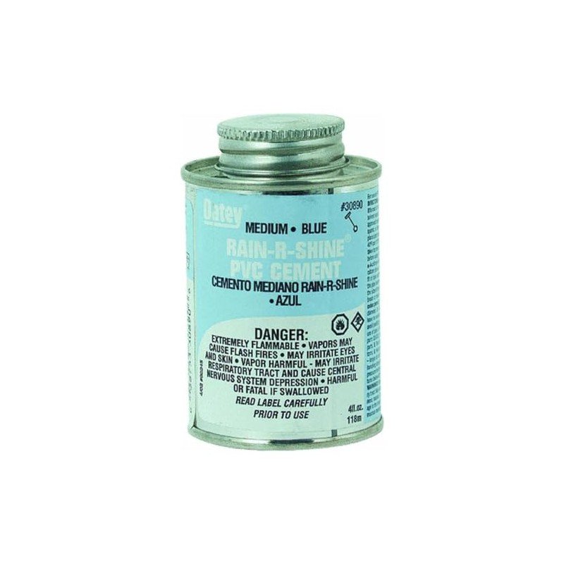 PVC Cement, Blue, 4 oz.