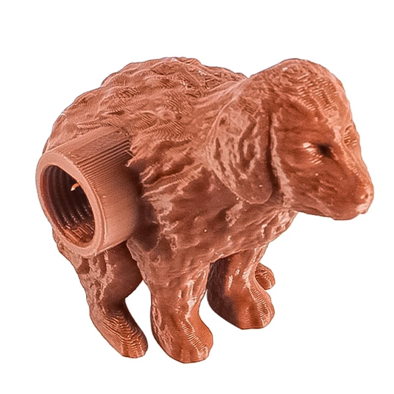 Sarini Hilarious Puppy Poop Toothpaste Dispenser, Funny Toothpaste Dispenser, Pooping