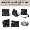 Baggallini Securtex Anti-Theft Crossbody 8.25" Small / 10" Large Travel