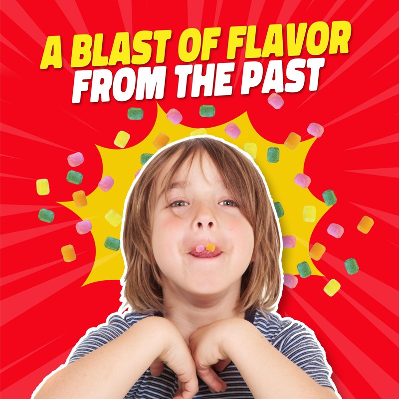 Gerritâ€™s Mini Mini Fruit Chicles Gum, 0.79 Ounce Pouches -