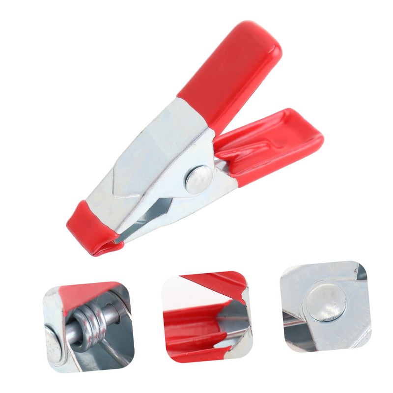 Operitacx Carbon Steel Tent Strong Spring Clamps for Outdoor Camping