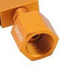 CGA320 CO2 Refilling Adapter with Pressure Gauge Soda Refill Quick