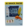 LOVE CORN Sea Salt, 20g x 21 Bags – Delicious
