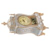 Beufee Vintage Table Clock, Rustic Vintage Style Plastic Shelf Clock