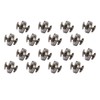 50 Sets Magnetic Button Clasp Snaps 18x5mm High Hardness Alloy