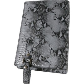 Berkut Simple Men's Casual Slim Second Bag Clutch Bag Freestanding Handbag, python grey, F