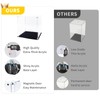 Clear Acrylic Display Case, Large Storage Bins with Magnetic Attraction