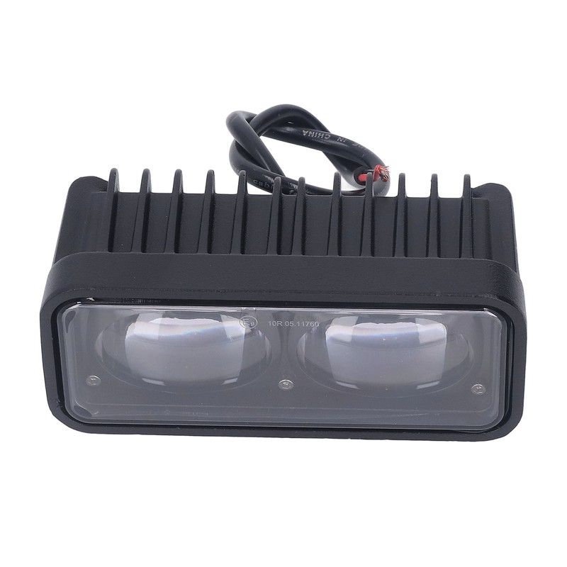 Double Lens LED Forklift Safety Light Robust High Brightness Straight