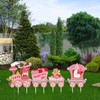 8 Garden Outdoor Yard Valentine's Sign Day Decorations Pcs With