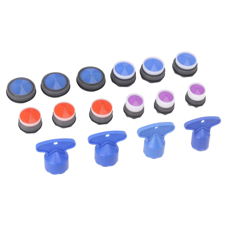 16pcs Faucet Bubbler Inner Core Set Kitchen Basin Faucet Aerator