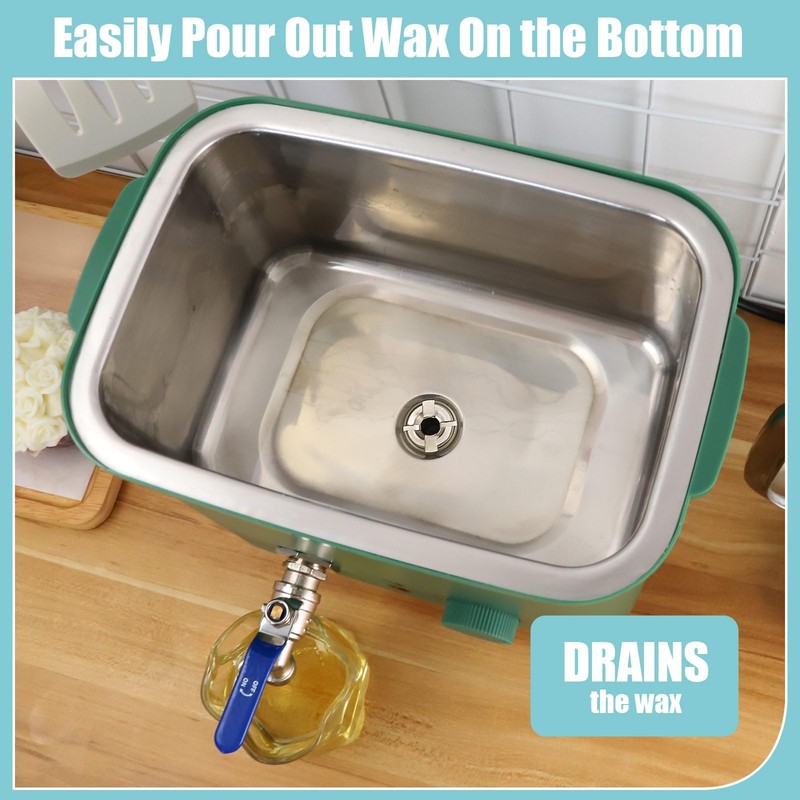 TOAUTO 8Lbs Green Wax Melter for Candle Making - DIY