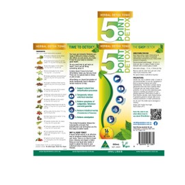 POINT PHARMA Herbal Detox Tonic 5 Point Detox 500ml