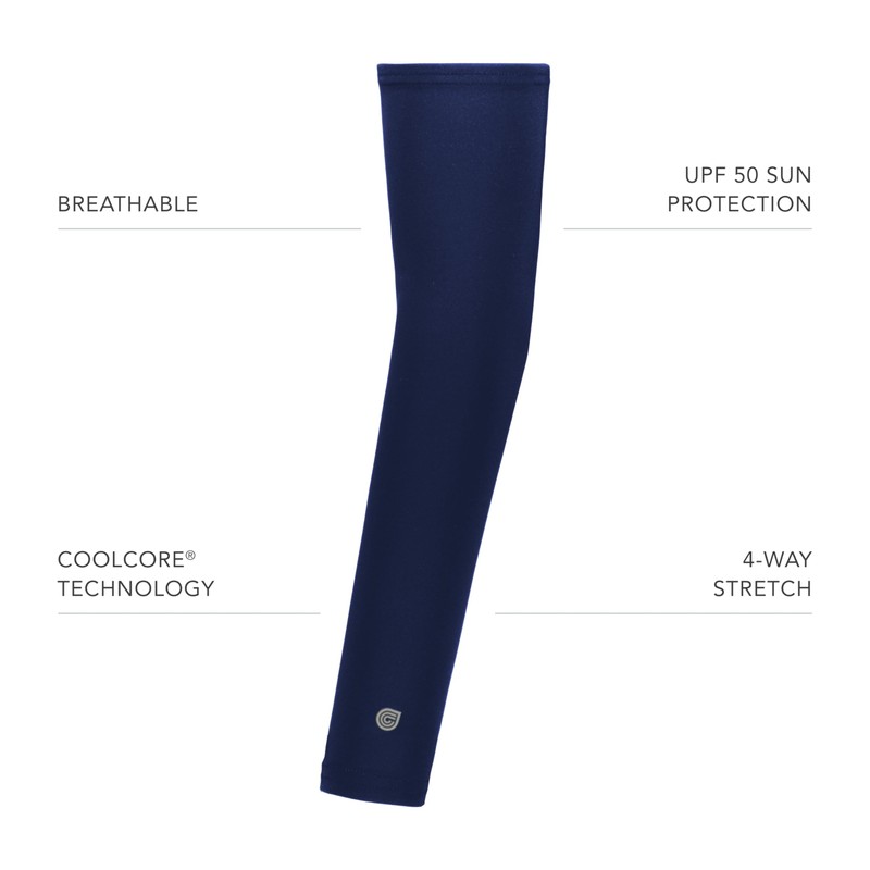 Holloway Arm Sleeve Powered by Coolcore®, Navy, S/M