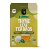 FGO Organic Thyme Leaf Tea, 100 Count, Eco-Conscious Tea Bags,