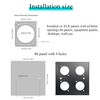 QIANRENON VGA DB15 Panel Mount Adapter VGA DB15 Female to