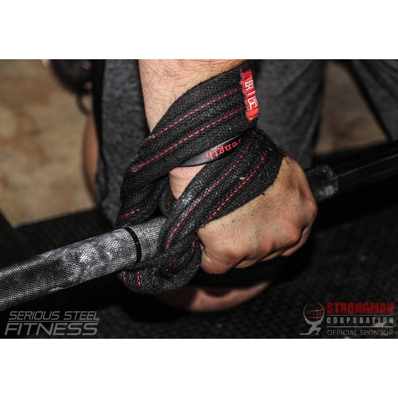 Serious Steel Fitness Figure 8 Straps | Deadlift Straps |