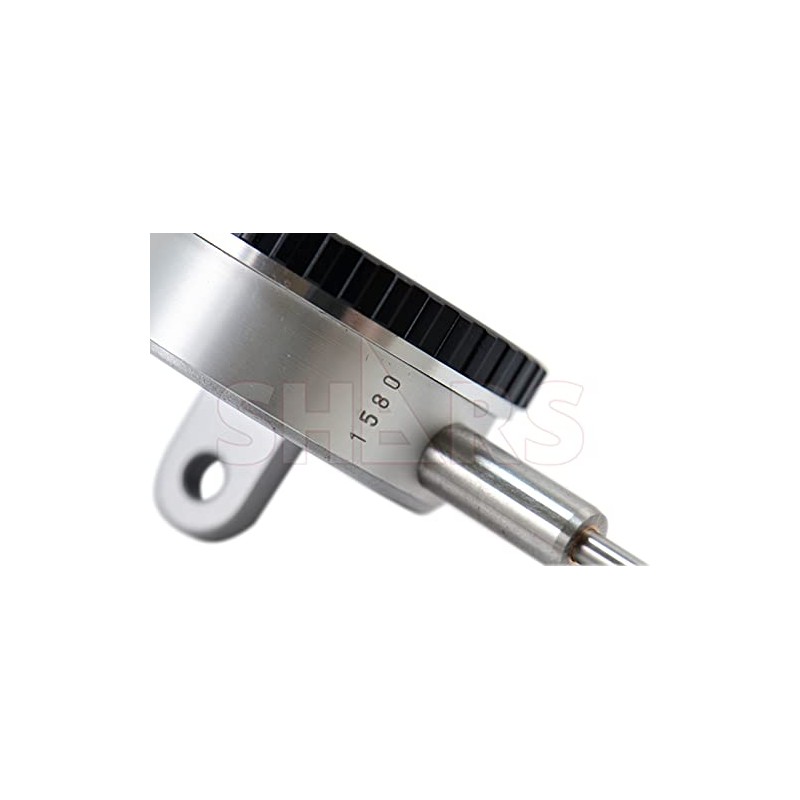 Shars Magnetic Base Indicator Back with 1" Dial Indicator Black
