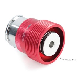 OEMTOOLS 27242R Radiator Adapter for VW, Coolant Pressure Tester Kit Adapter for 1990-1998 Volkswagens, 57 mm Diameter, 3 mm Thread Size, Automotive Tools