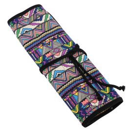 Pssopp Paint Brush Holder Roll Up Brush Bag Case Artist Paint Brush Roll Canvas Pouch for Acrylic Watercolor Oil Draw Pen Brush