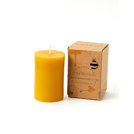 olorvela Beeswax Pillar Candles - Beeswax Candles Clearance Bees Wax Candles for Home Pillar Candles 2x3 inch 100% Pure Wax Candles