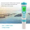 7 in 1 PH/TDS/EC/ORP/S.G/Salinity/Temperature Multi-Parameter Pocket Water Quality Tester with