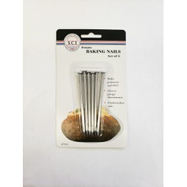 Aluminum Baked Potato Nails Baking Cooking Spud Nail Set of 6 - Tools & Gadgets by Kitchen Tools