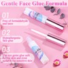 Face Makeup Glue for Rhinestones, Shynek Cosmetic Face Glitter Glue