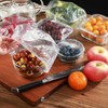 Eowppue Coperchio Ciotola in Plastica 100 Pezzi di Pellicola Alimentare,