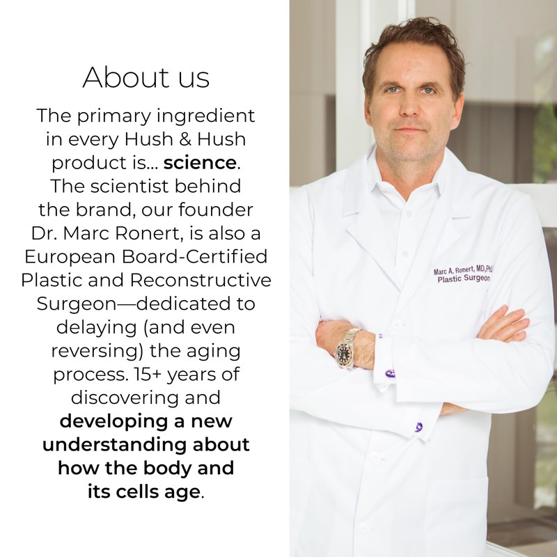 Hush & Hush SkinCapsule™ Clear+, Skin Care Supplement, Vegan, Acne