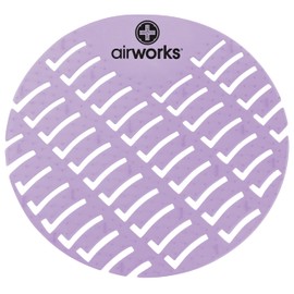 Hospeco - CC-008 Airworks AWUS008-BX Urinal Deodorizer Screen Clean Cotton Light Purple (Box of 10)