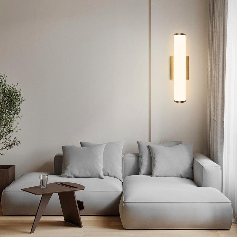 Kalium 16in Modern Wall Sconces, Dimmable Bathroom Vanity Lights, 3000K