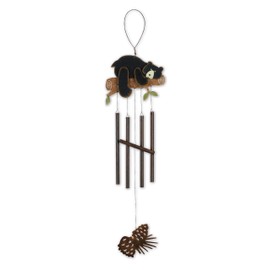 Sunset Vista Design Studios Lodge Collection Bear Hug Wind Chime