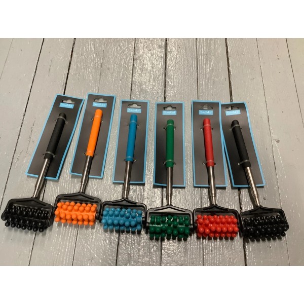 nuvo Lot of 6 NuvoMed Telescopic Backscratcher Roller Stick