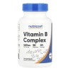 Nutricost Complejo De Vitamina B 30 Cápsulas Sabor Sin Sabor