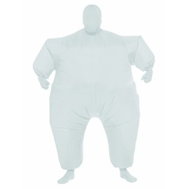 CHUB SUIT Inflatable Adult Costume (White)