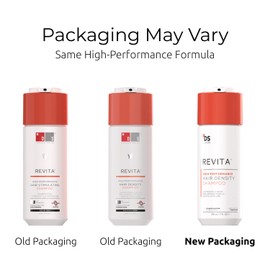 DS Labs Revita Shampoo – High-Performance Hair Density Shampoo, Volumizing & Thickening, Fuller, Healthier-Looking Hair, Sulfate & Silicone Free, For Men & Women, 205mL