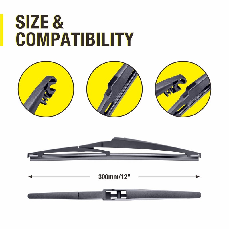 3 Wipers 26"/16"/12" Replacement For Toyota RAV4 2022 2021 2020