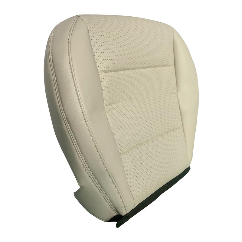 moseiny Driver Side Bottom Replacement Leather Seat Cover Compatible with