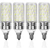 BHCH E12 LED Corn Bulbs, 15W, 6000K Daylight White, 1500LM,
