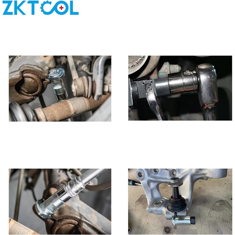 ZKTOOL Suspension Strut Spreader Tool, Car Strut Shock Absorber Ram