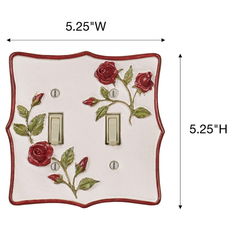 Vining Rose Double Switch Red