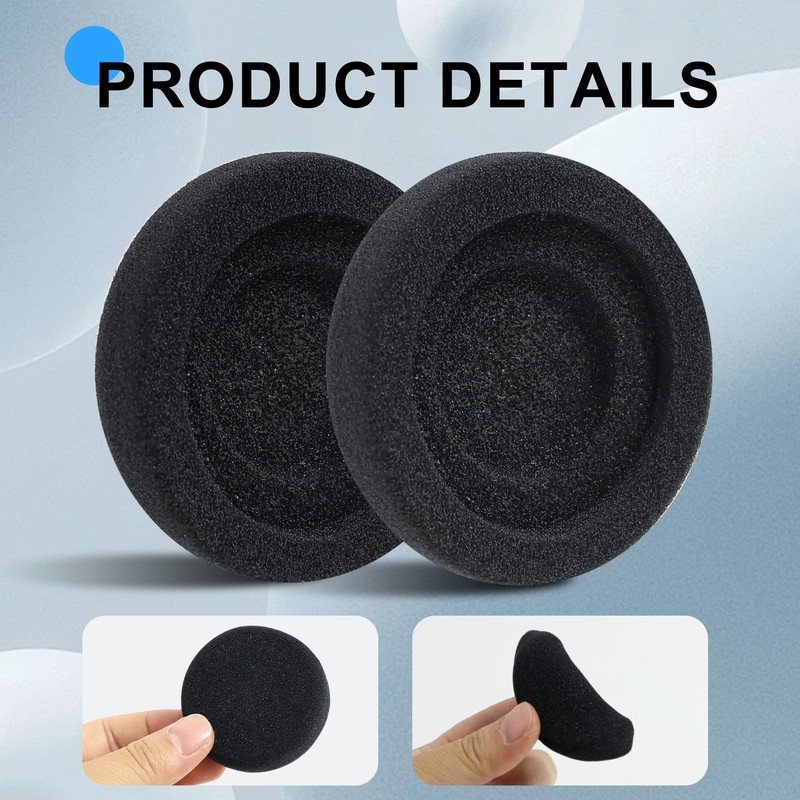Annlpoy 4 x headphones, ear pads, headphone cover, comfortable, durable
