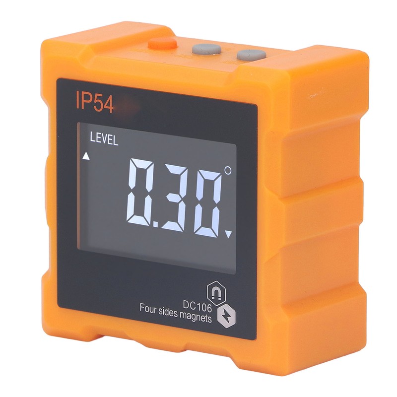 IP54 Angle Finder 4x90° LCD Digital Display 4 Side Strong